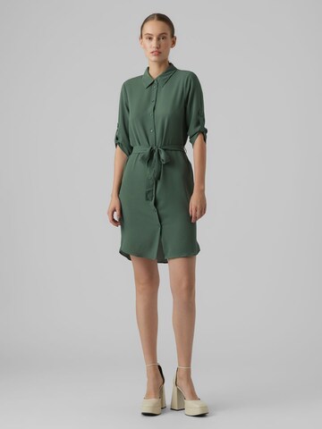 VERO MODA Blousejurk in Groen