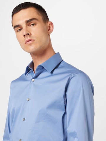 Tiger of Sweden Slim fit Button Up Shirt 'FILBRODIE' in Blue