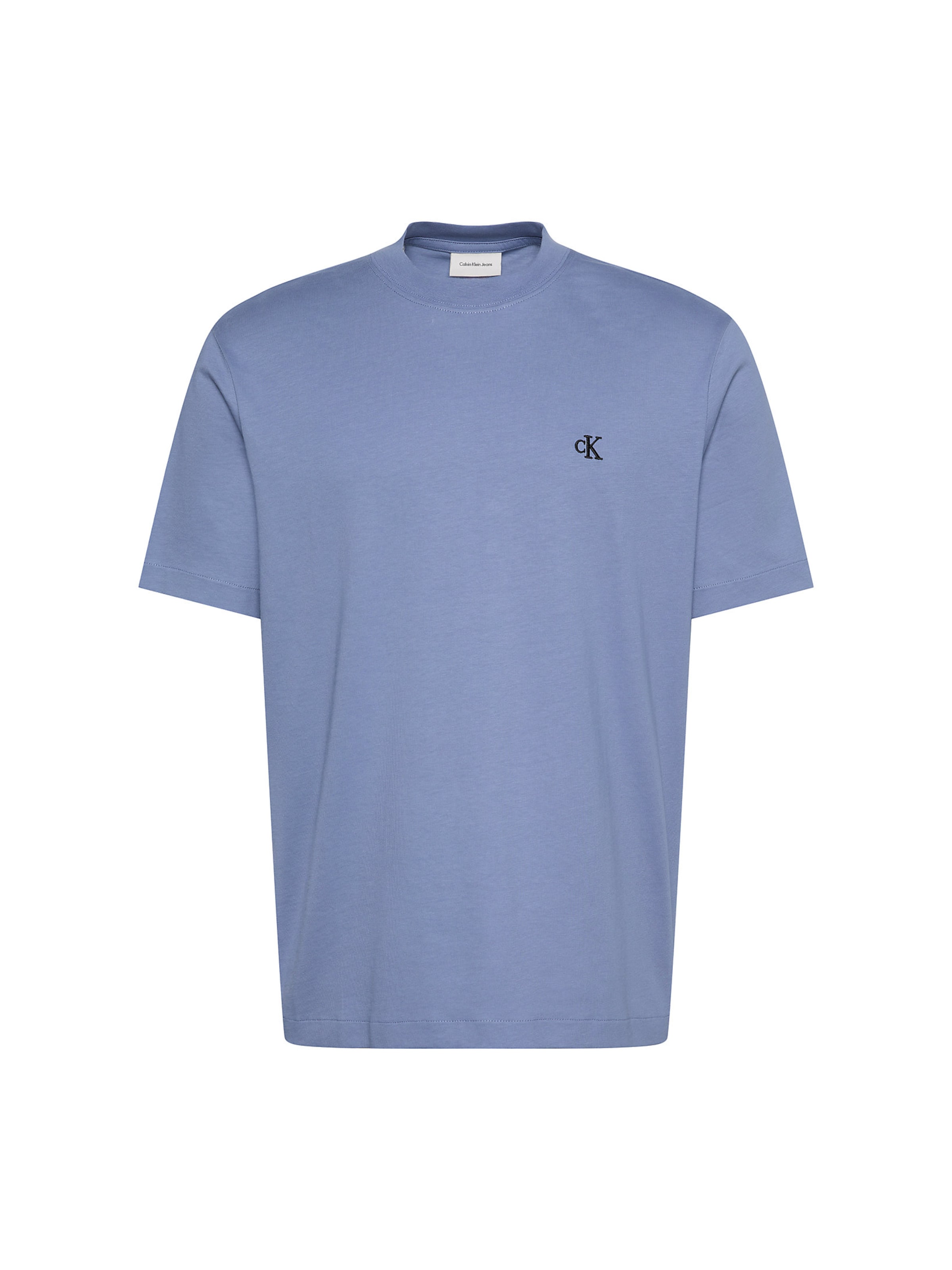 T-Shirt Calvin Klein Jeans en bleu : devant