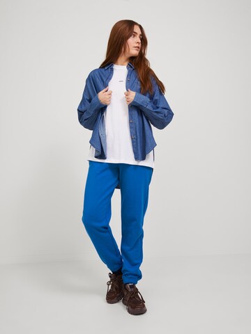JJXX Zwężany krój Spodnie 'Abbie' w kolorze niebieski