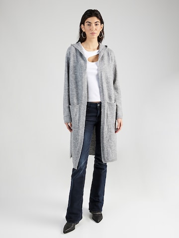 Soccx Knit Cardigan in Grey: front