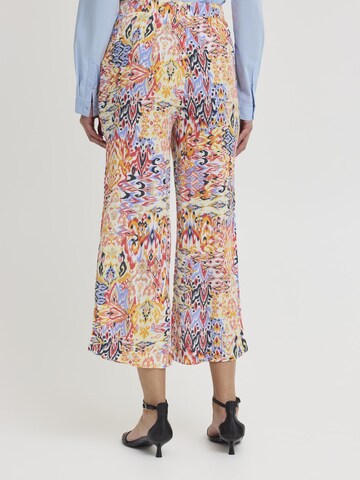 ICHI Loose fit Trousers ' IHMARRAKECH ' in Pink
