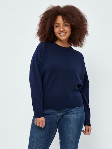 Pullover 'Rosalia' di Peppercorn in blu: frontale