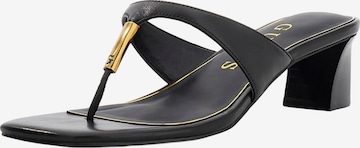 GUESS Босоножки через палец 'YAIZA' в Черный: спереди