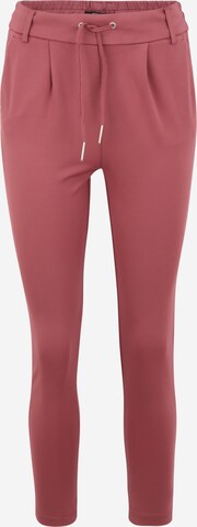 Only Petite Pleat-Front Pants 'Poptrash' in Pink: front