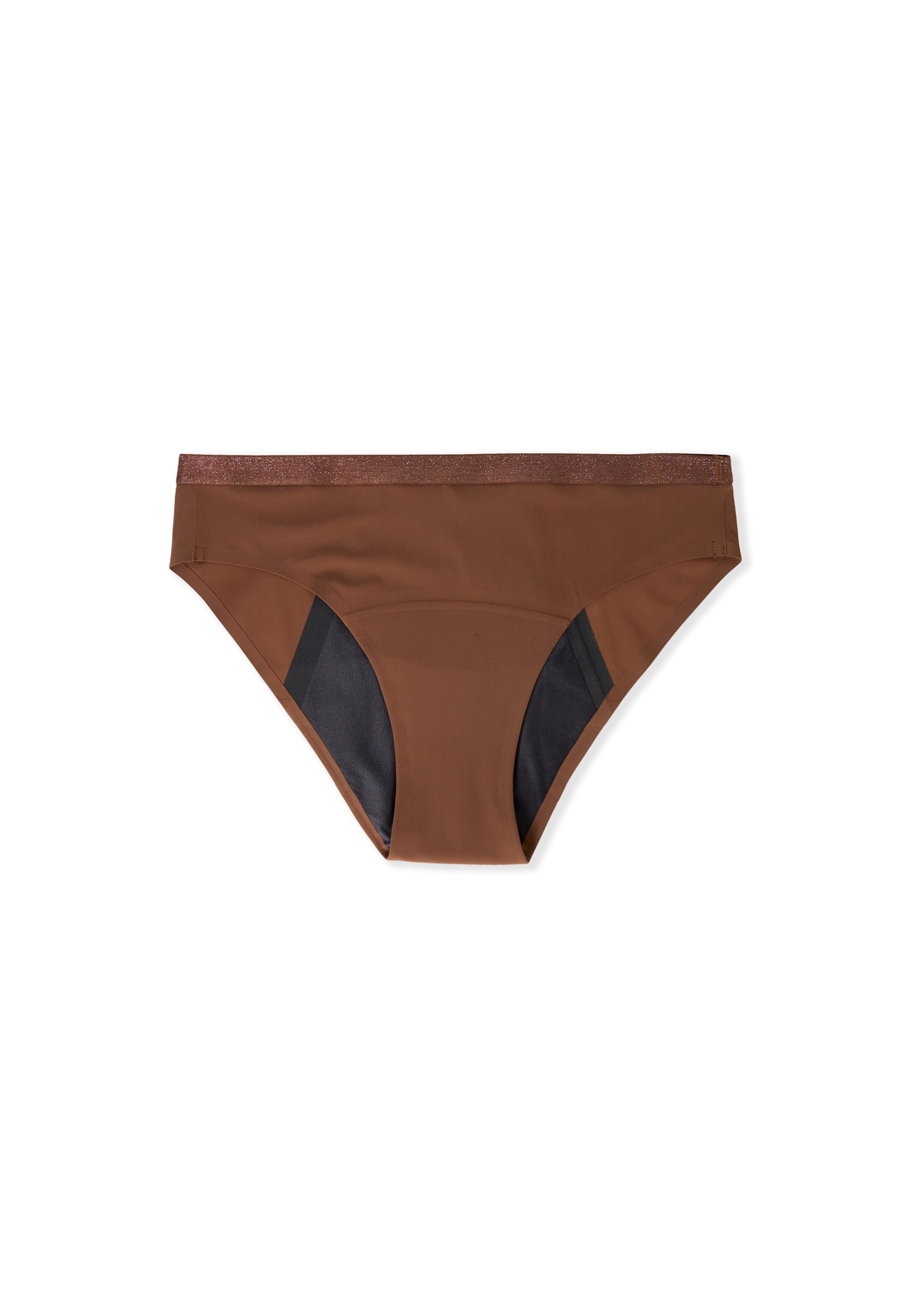 Slip 'Aya' ETAM en marron : devant