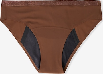 Slip 'Aya' ETAM en marron : devant