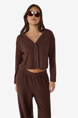 Cardigan No Matter What en marron : devant