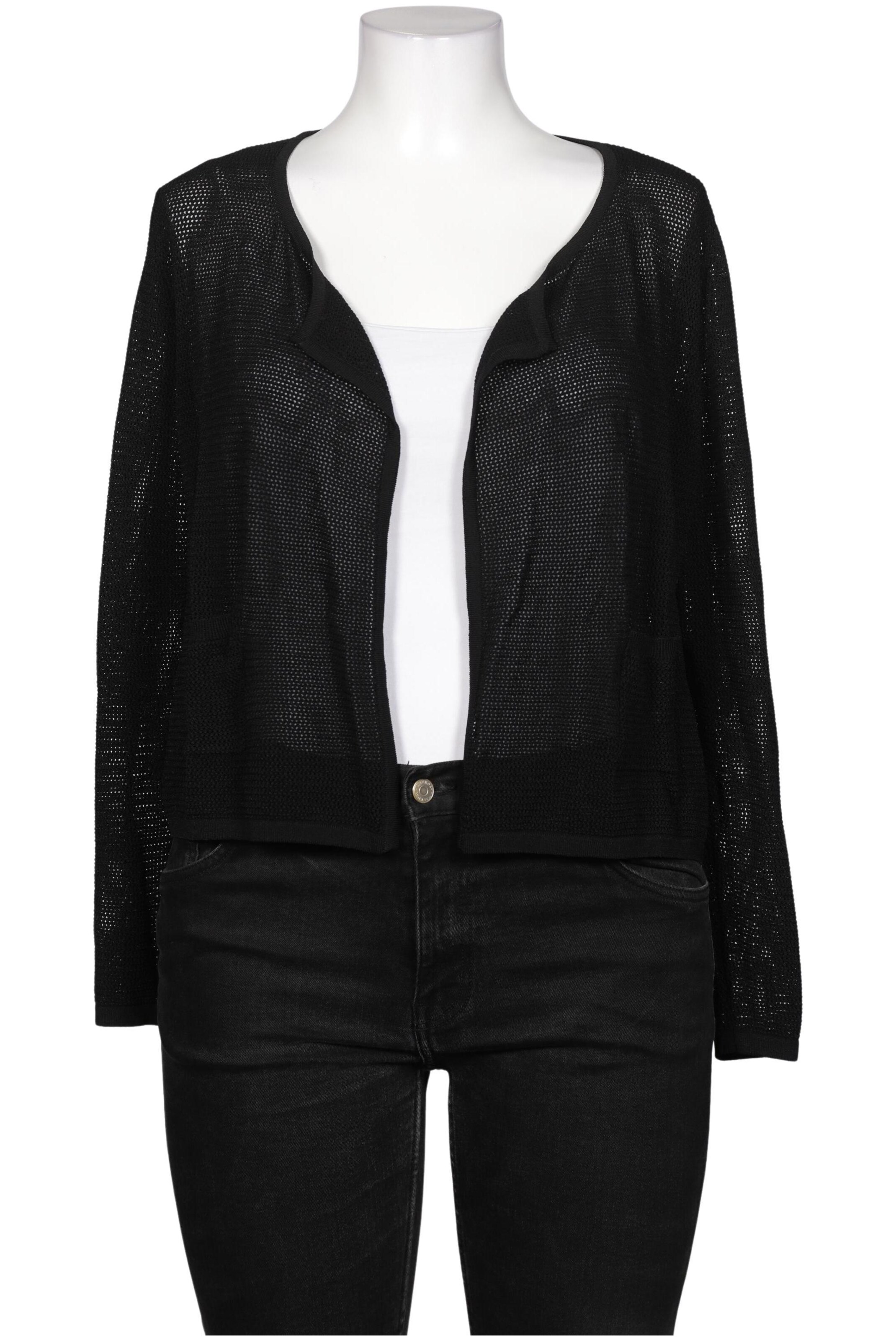 Riani Strickjacke XL in Schwarz: Vorderseite
