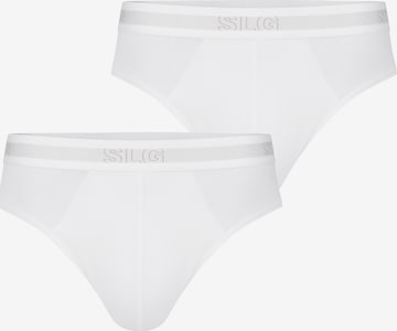 SLOGGI Slip ' SLG Base ' in Weiß: Vorderseite