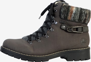 Bottines Rieker en gris : devant