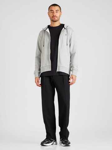 Hackett London Zip-Up Hoodie 'CLASSIC' in Grey