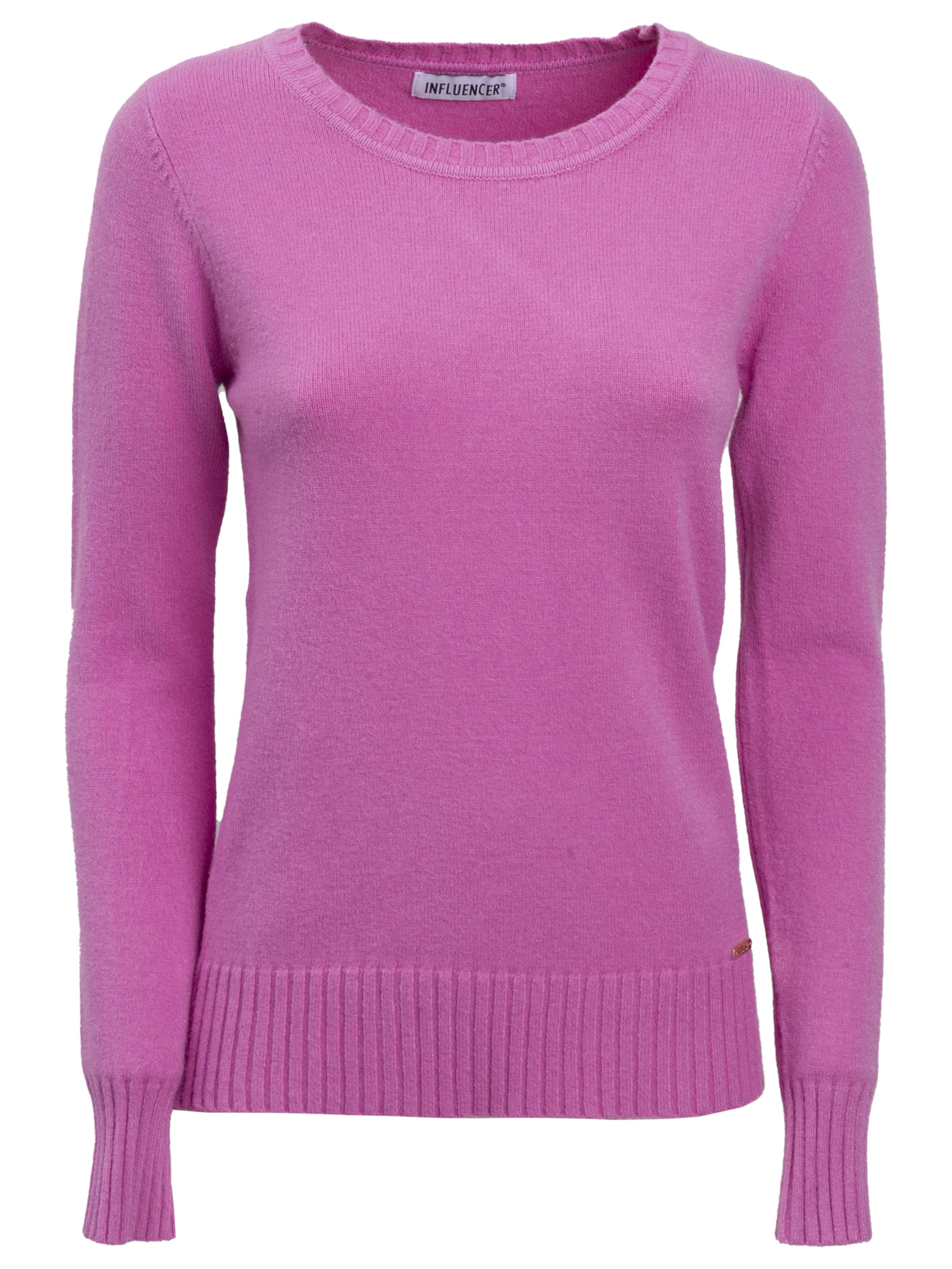 Influencer Sweater in Pink: front