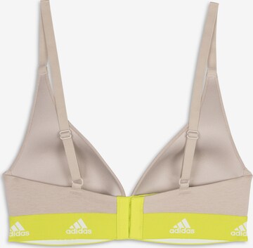 ADIDAS SPORTSWEAR Bralette Bra ' PADDED BRALETTE ' in Beige: front