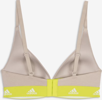 ADIDAS SPORTSWEAR Soutien-gorge ' PADDED BRALETTE ' en beige, Vue avec produit