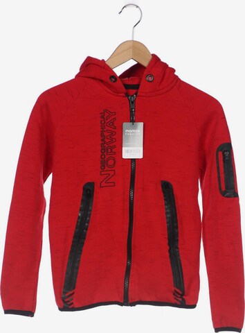 Geographical Norway Sweatshirt & Zip-Up Hoodie in M in Red: front