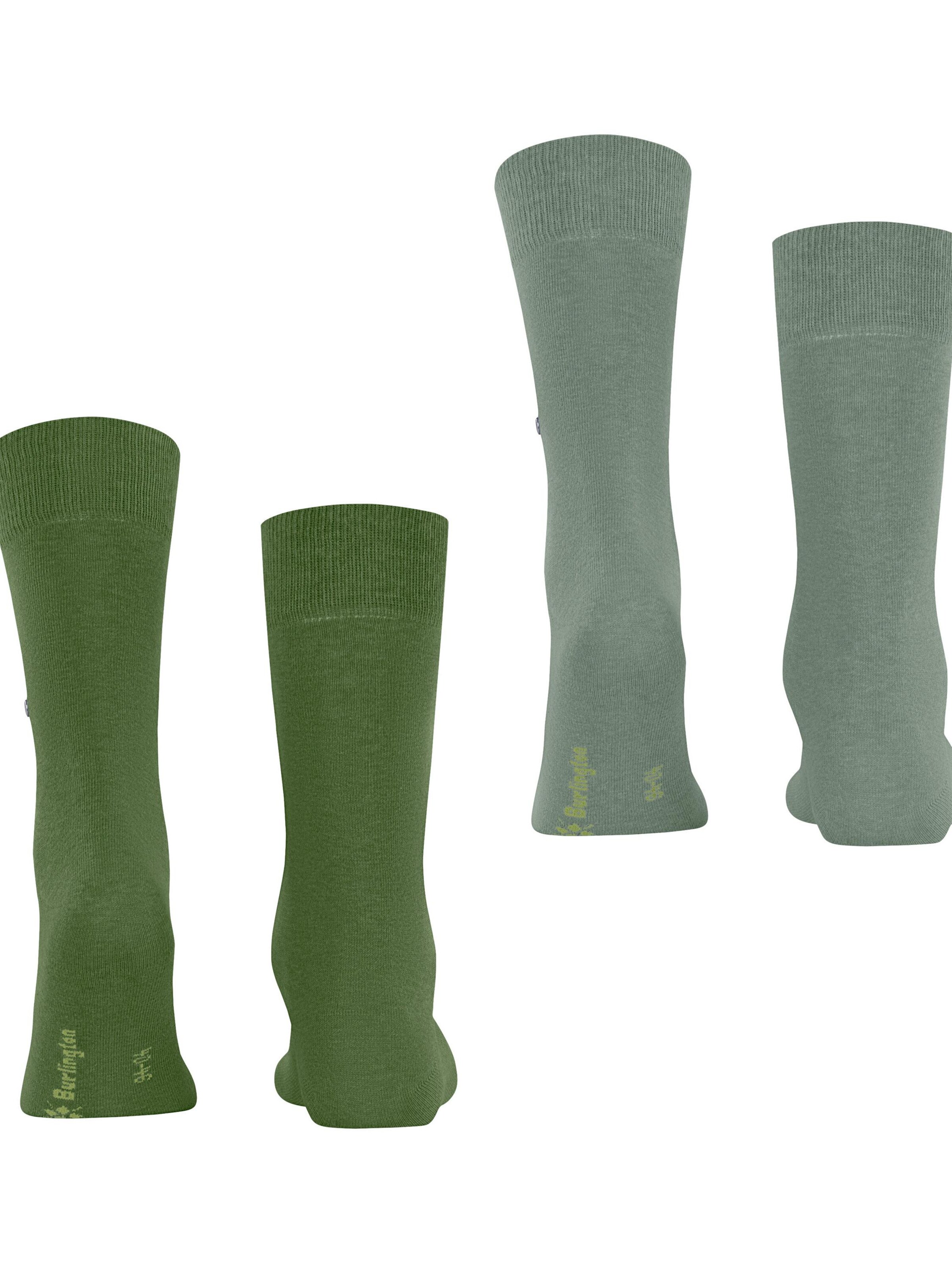BURLINGTON Socks 'Everyday 2-Pack' in Green