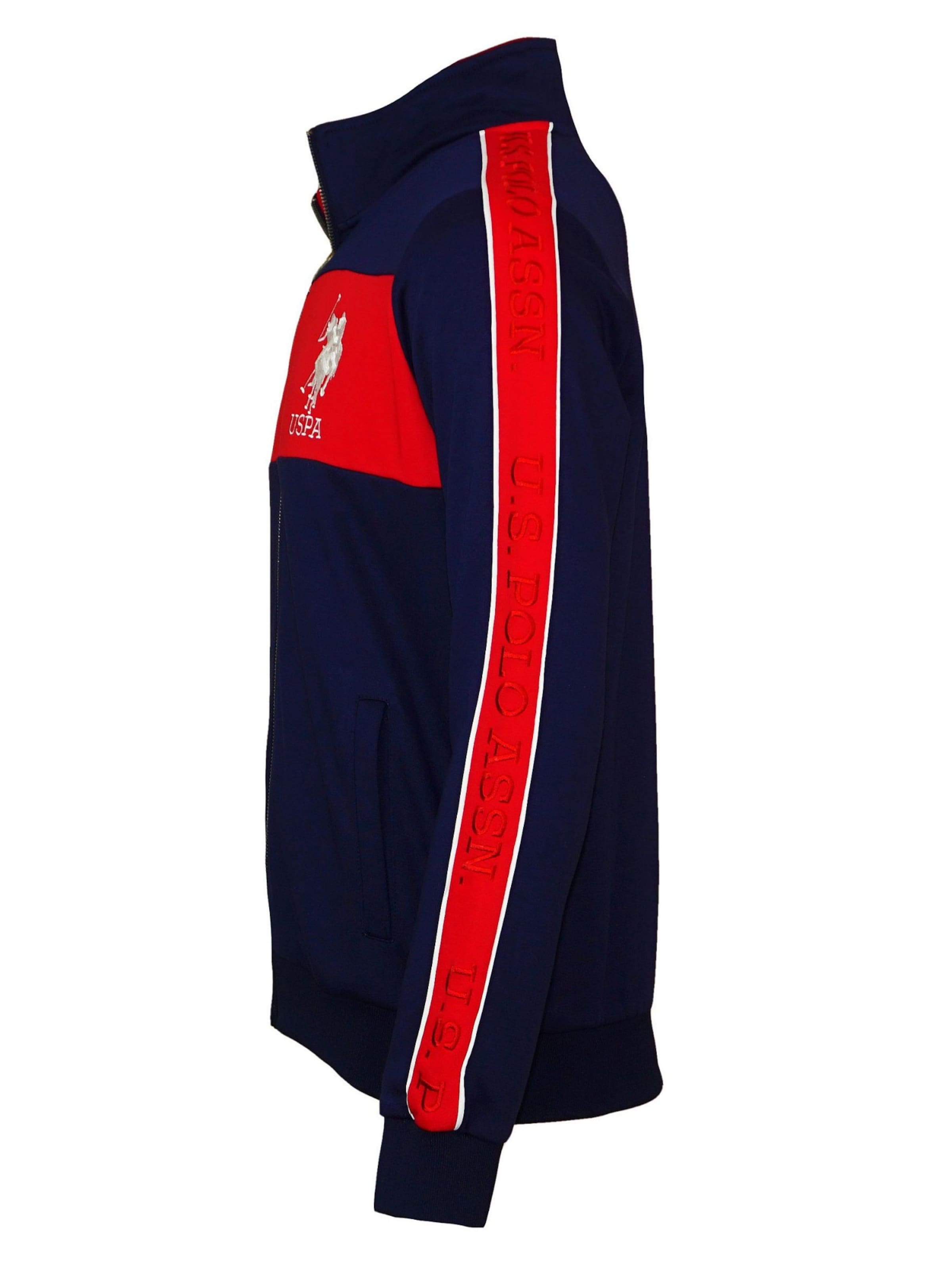 U.S. POLO ASSN. Sweat jacket 'Nels' in Blue