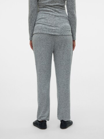 MAMALICIOUS Loose fit Trousers 'MLALICE' in Grey