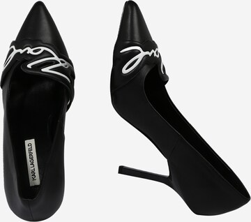 Karl Lagerfeld - Sapatos de salto 'SARABANDE' em preto