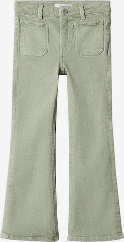 MANGO KIDS Flared Jeans in Grün: predná strana