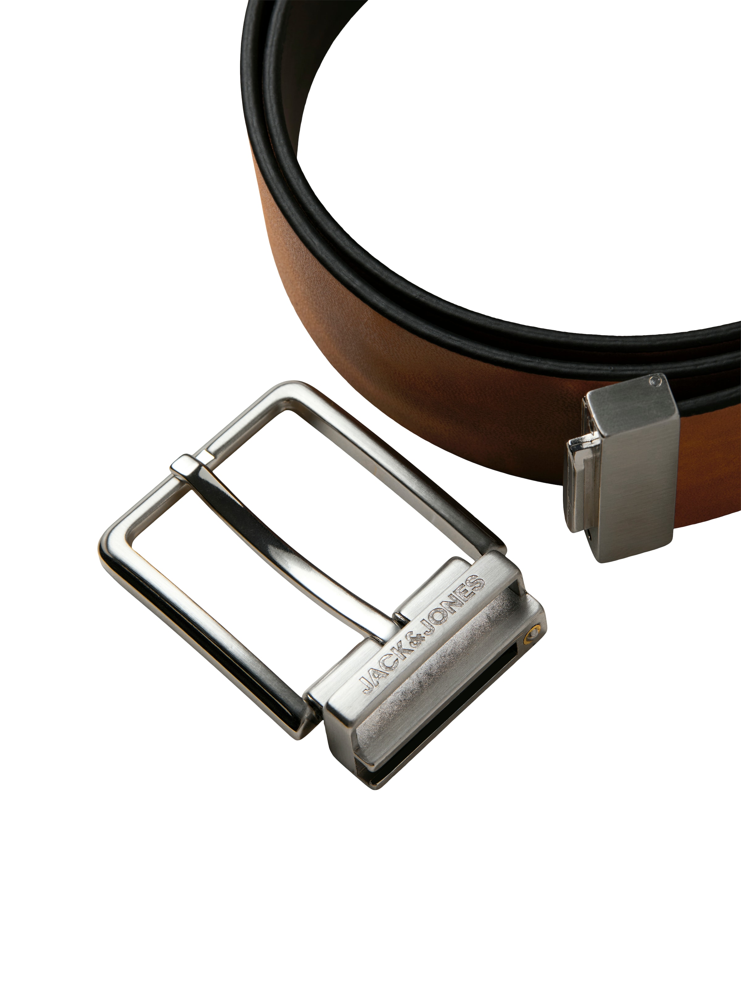 Ceinture 'JACGarda' JACK & JONES en marron