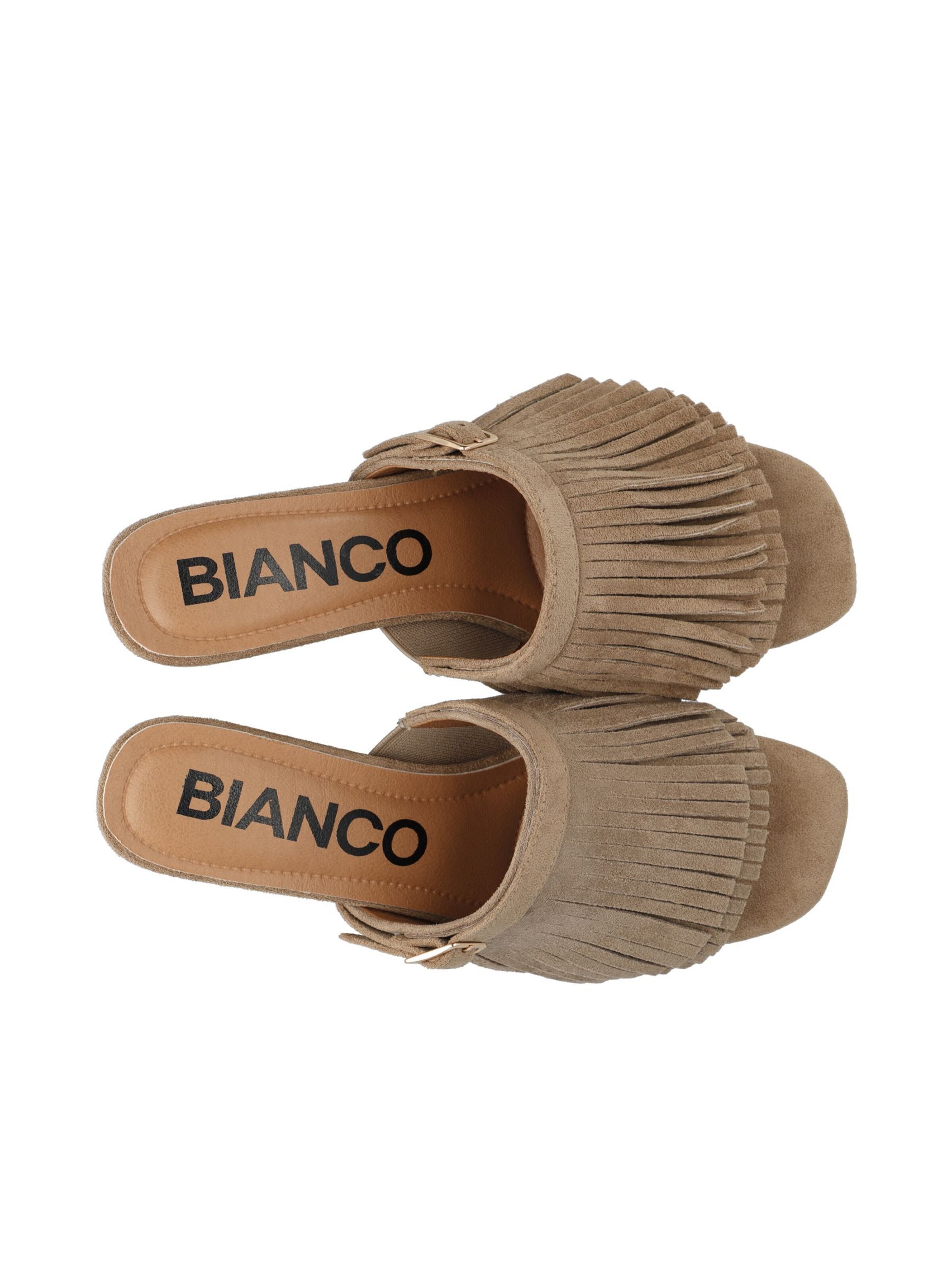 Zoccoletto 'ADINA ' di Bianco in beige