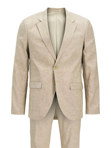 JACK & JONES Slimfit Jakkesæt 'Riviera' i beige