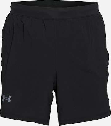 UNDER ARMOUR regular Sportsbukser 'Launch' i sort: forside