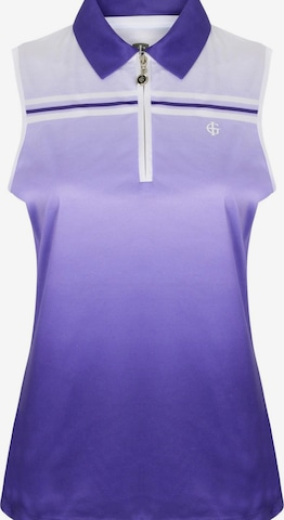 Cocain Underwear Shirt 'Poloshirt' in Lila: Vorderseite