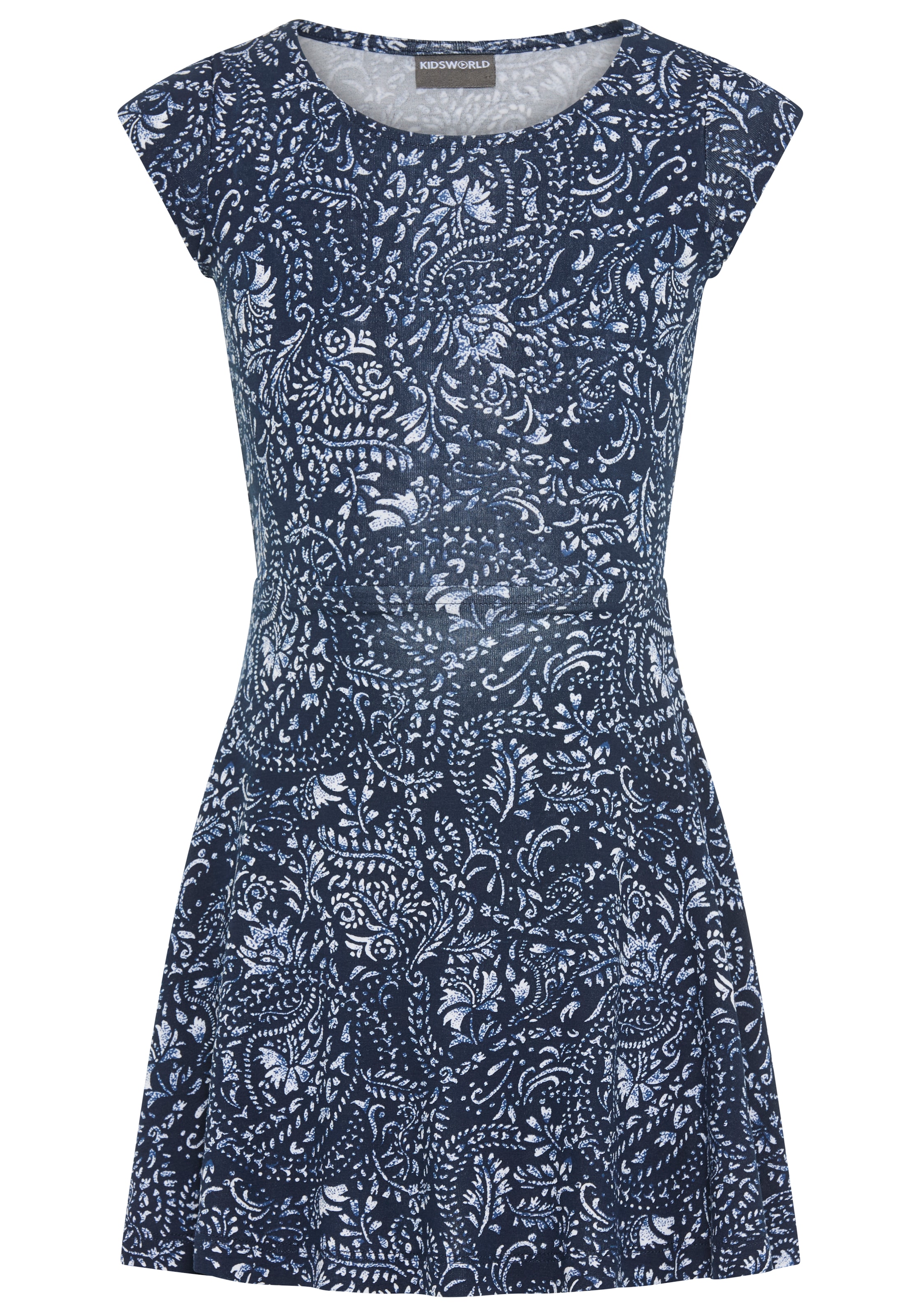 Kidsworld Dress in Blue: front