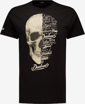 Deeluxe Shirt in Schwarz: Vorderseite