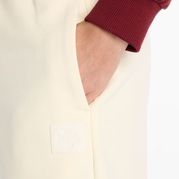 new balance - Regular Calças 'LNY Knit Pant' em bege