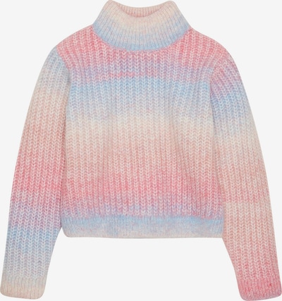 TOM TAILOR Pullover in beige / blau / lachs / pink, Produktansicht