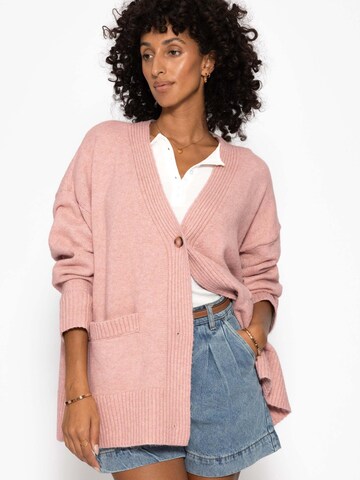 SASSYCLASSY Strickjacke in Pink