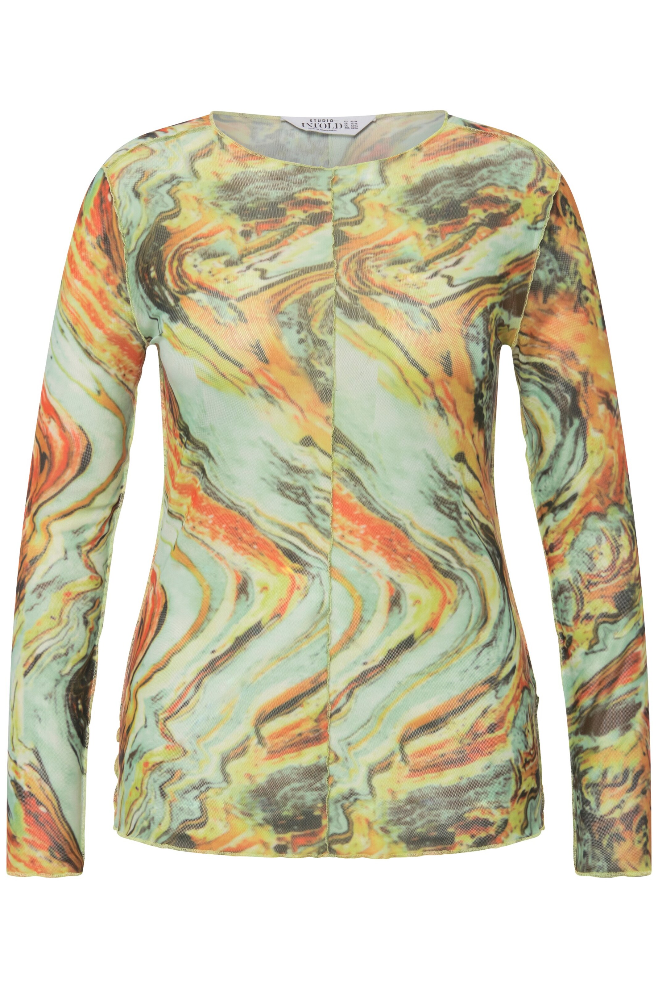 Studio Untold Shirt in Grün: Vorderseite