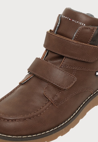 TOMMY HILFIGER Laarzen 'MINNESOTA' in Bruin