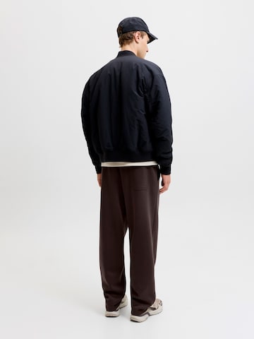 JACK & JONES Loose fit Trousers 'JPSTKARL BRADLEY' in Brown