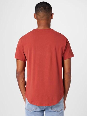 BLEND T-Shirt in Rot