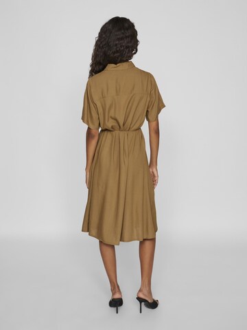VILA Shirt dress in Green