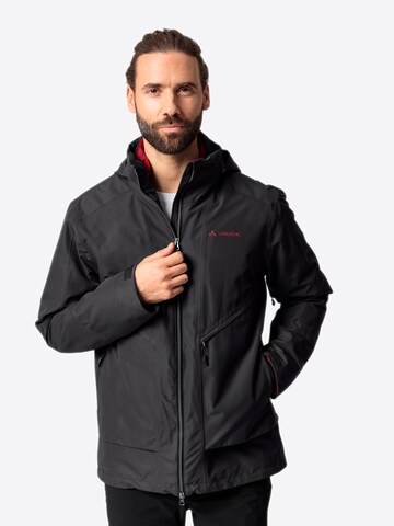 VAUDE Outdoorjacke 'Elope' in Schwarz: predná strana