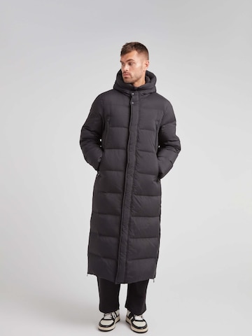 Veste outdoor ' Winter Parka 2.0 Ex-Lang ' JACK1T en noir : devant