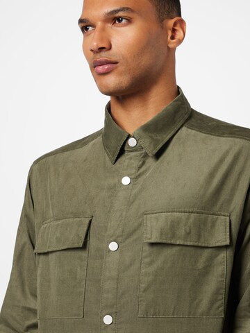 JACK WOLFSKIN - Ajuste confortable Camisa funcional 'NATURE' en verde