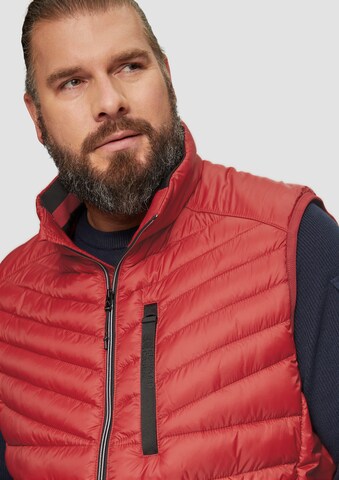 Gilet s.Oliver en rouge