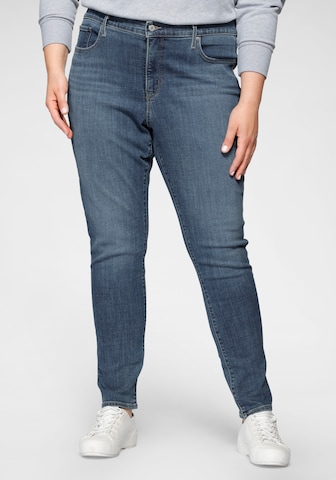 Levi's® Plus Skinny Jeans in Blue: front