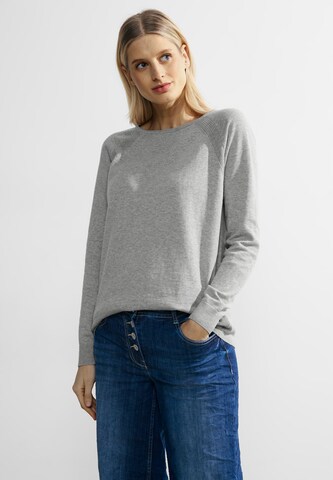 CECIL Sweater in Grey: front