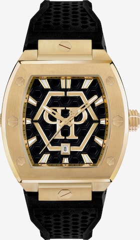 Philipp Plein Uhr 'The Hexagon Phantom' in Gold: Vorderseite