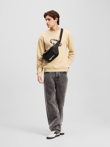 KARL LAGERFELD JEANS Μπλούζα φούτερ σε μπεζ