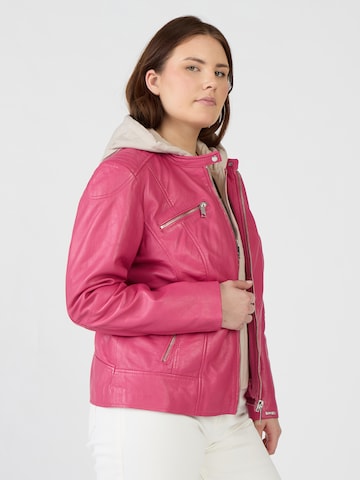 Maze Between-season jacket in Pink