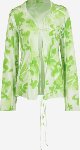 ABOUT YOU REBIRTH STUDIOS Blouse 'SUNSET' in Green: front